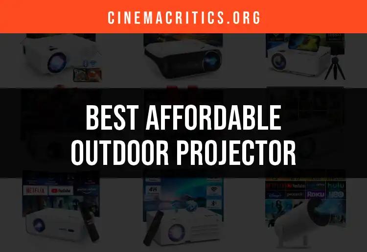 18 Affordable Outdoor Projectors You'll Love